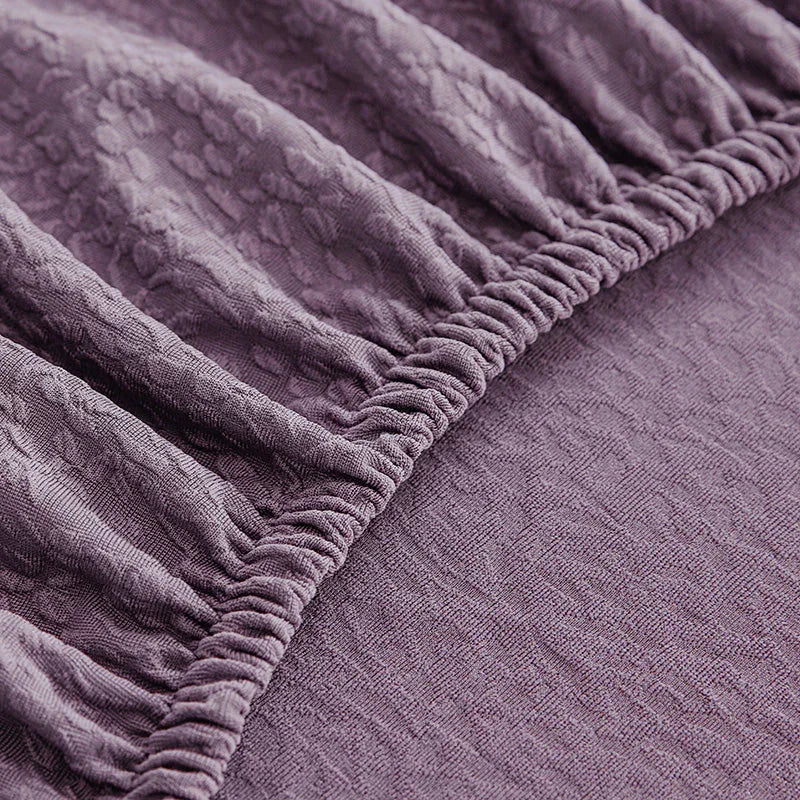 Sofa Cover - Bubble Gauze - Taro Purple - Waterproof - The sofa cover crafter