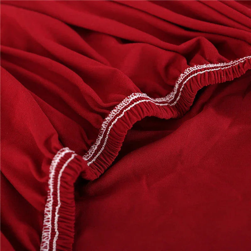 Sofa Cover- Cartier Red - Adaptable & Expandable - The sofa cover crafter