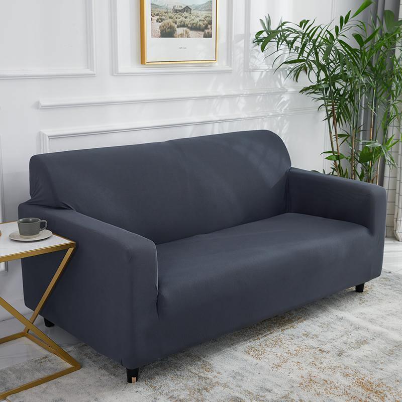 Sofa Cover - Clay Grey - Adaptable & Expandable - The sofa cover crafter