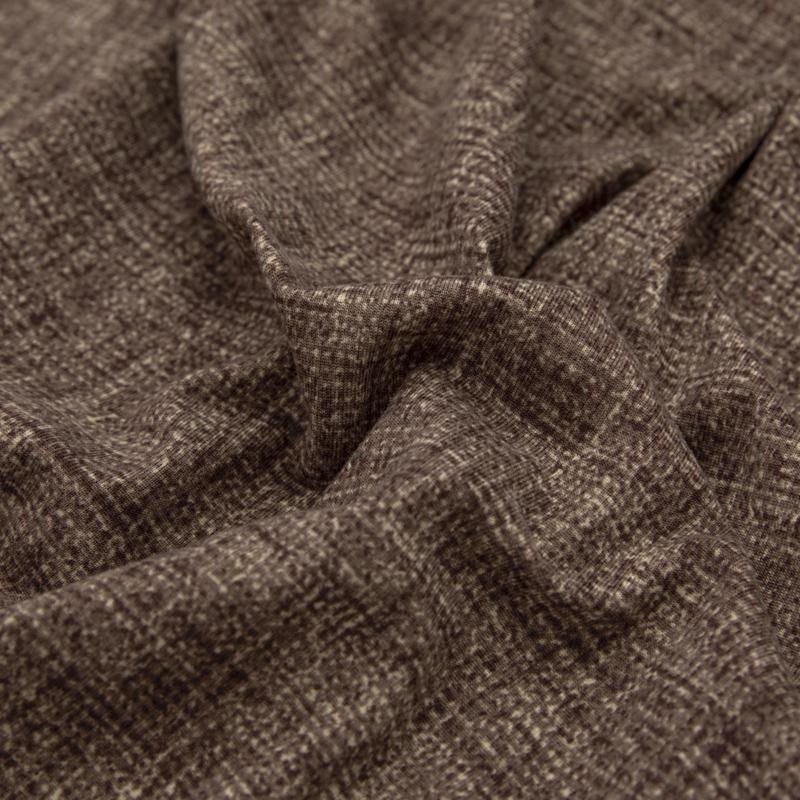 Sofa Cover - Cross pattern - Coffee - Adaptable & Expandable - The sofa cover crafter