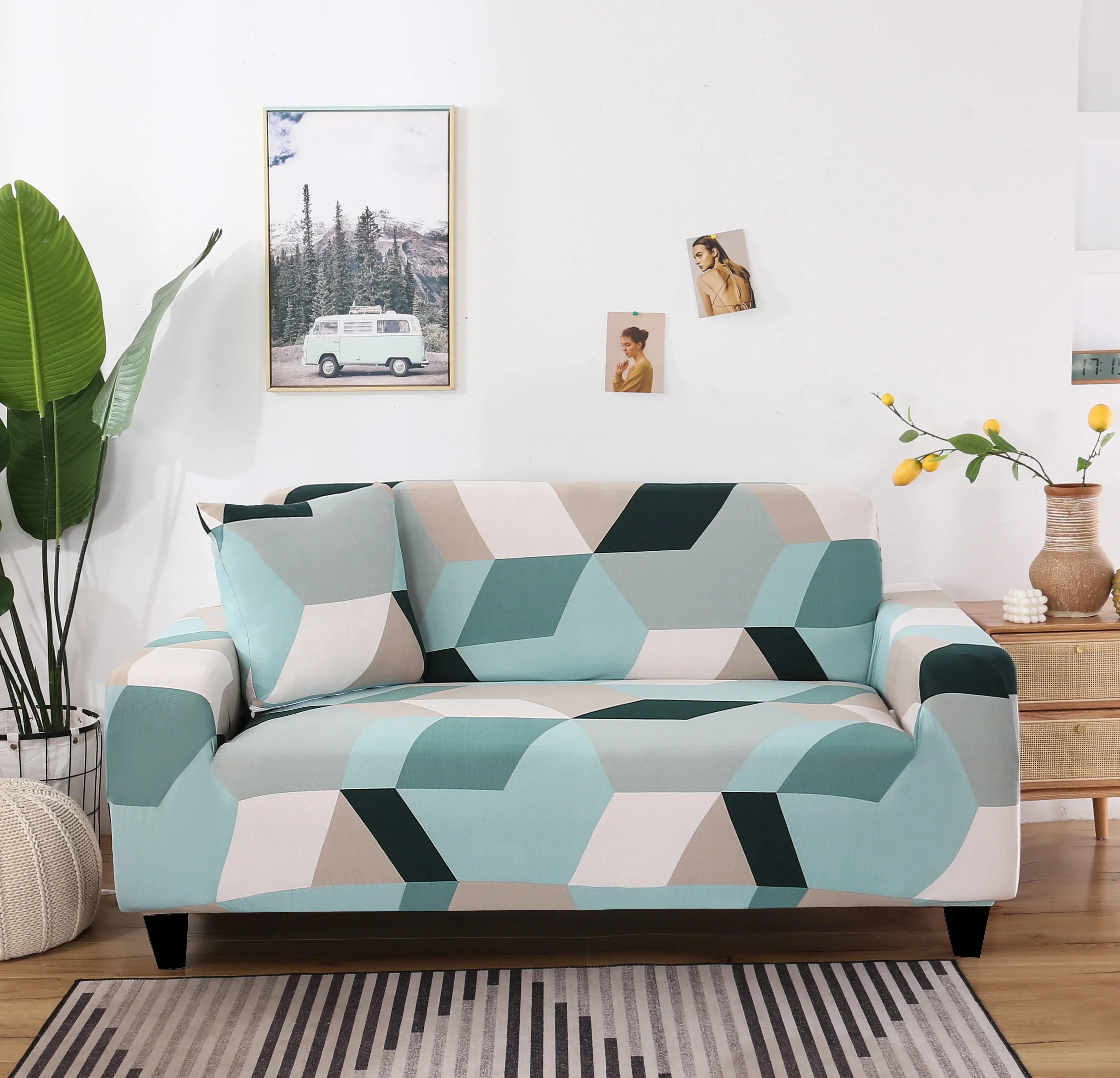 Sofa Cover - Greenoo - Adaptable & Expandable - The sofa cover crafter