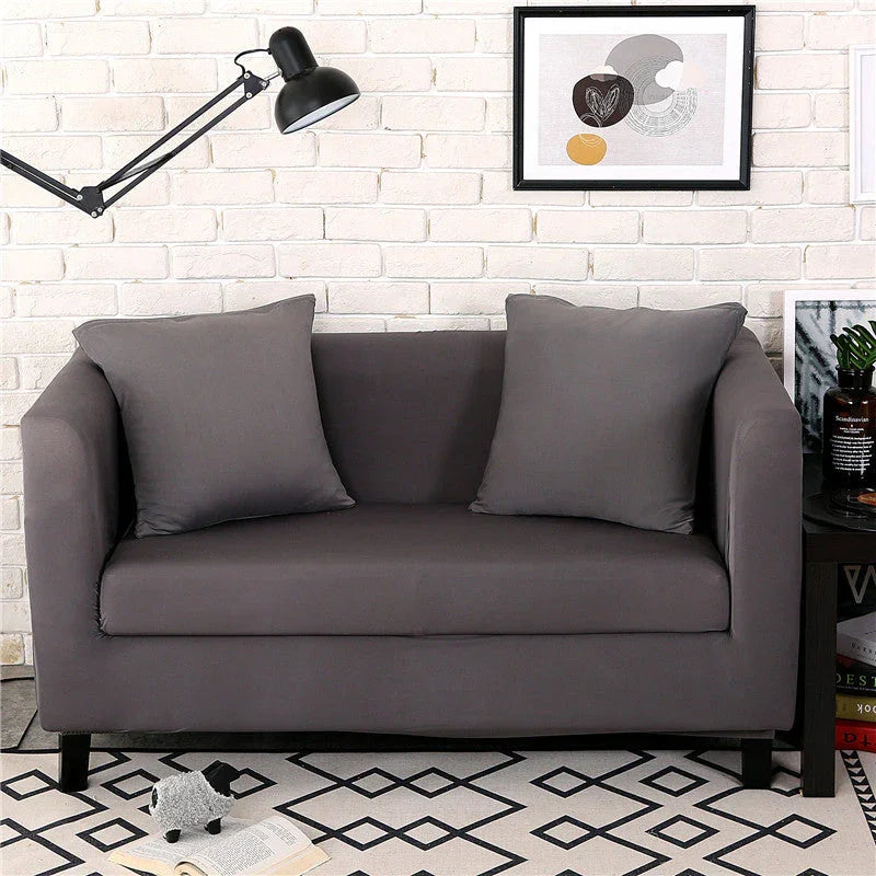 Sofa Cover- Grey Shadow - Adaptable & Expandable - The sofa cover crafter