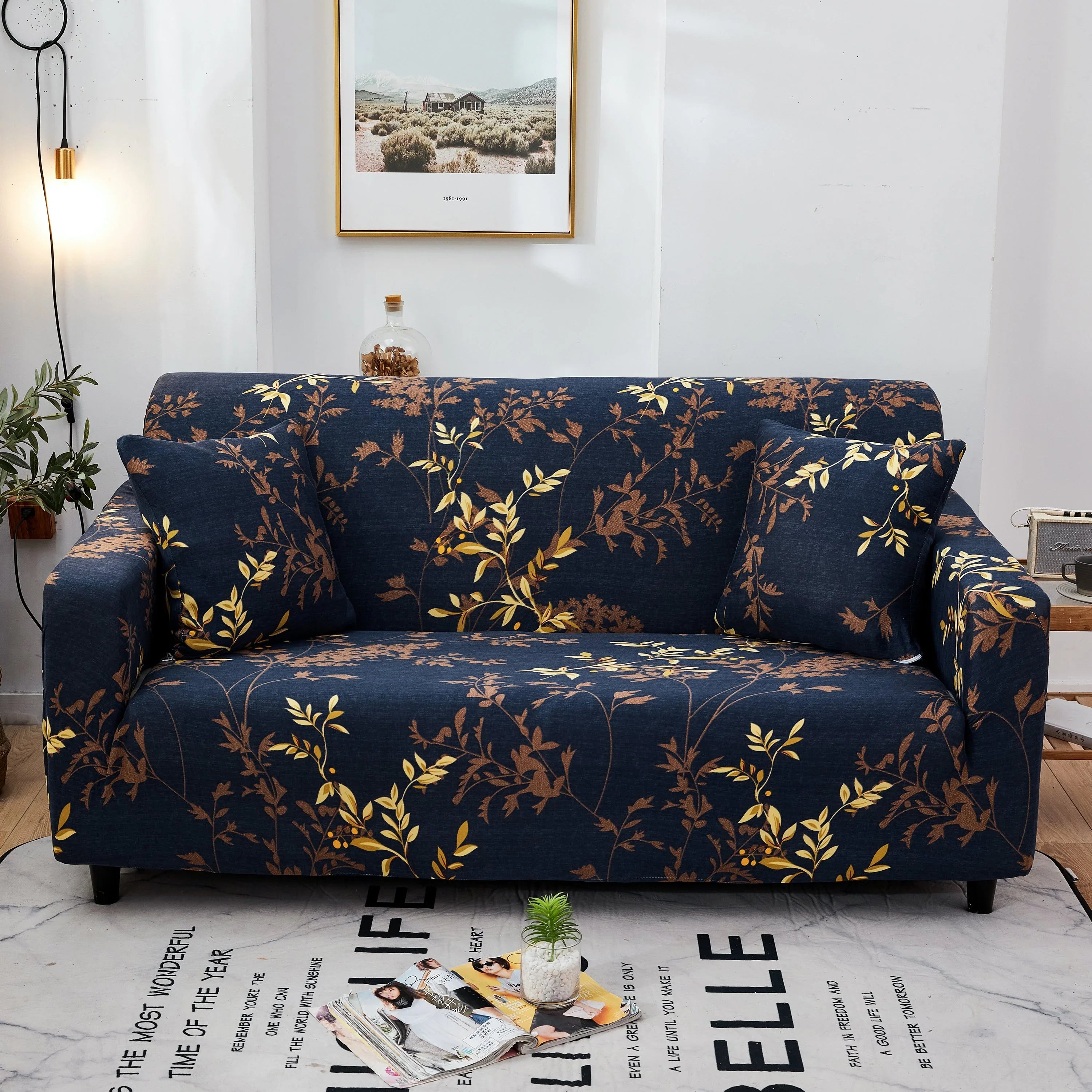 Sofa Cover - Leavebow - Adaptable & Expandable - The sofa cover crafter
