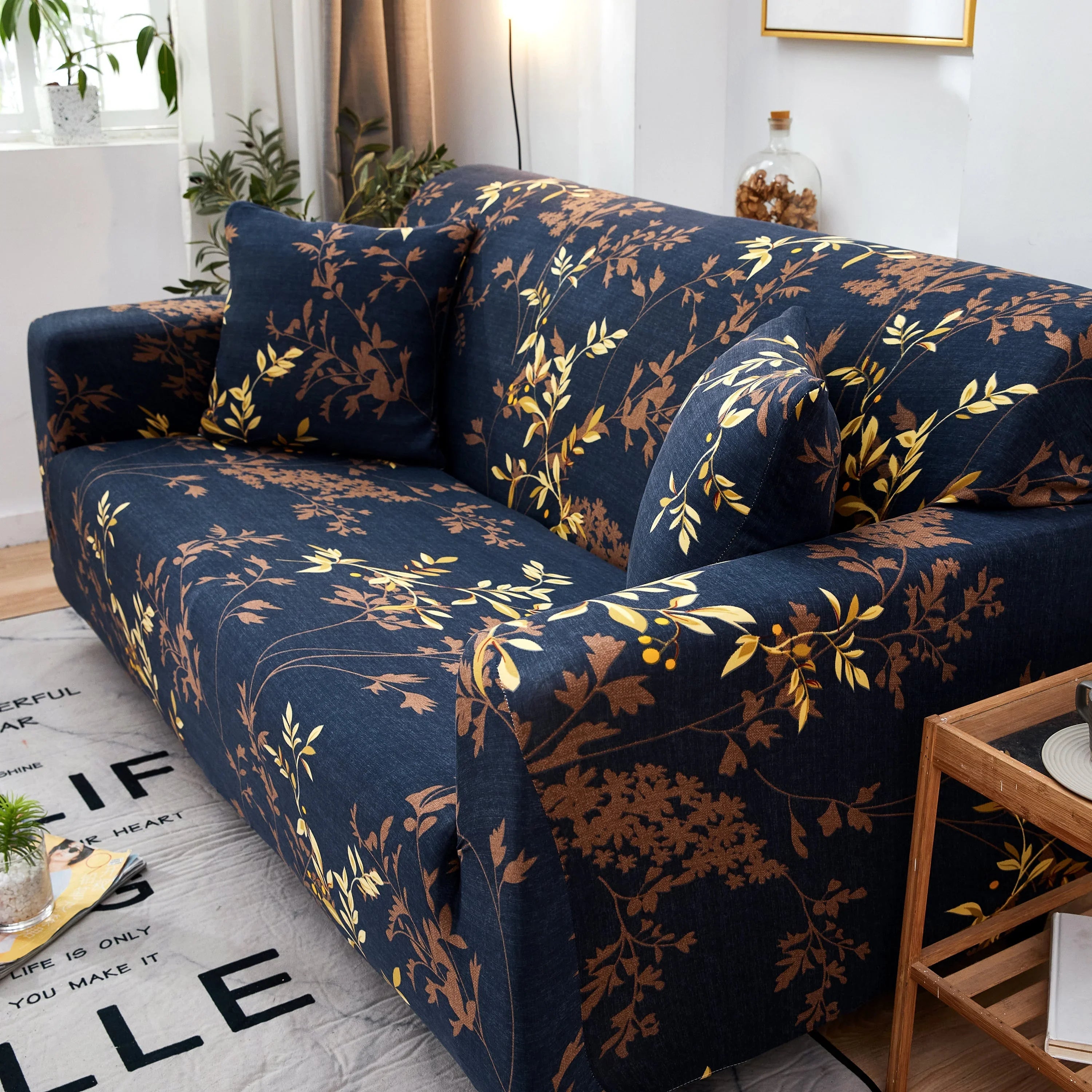 Sofa Cover - Leavebow - Adaptable & Expandable - The sofa cover crafter