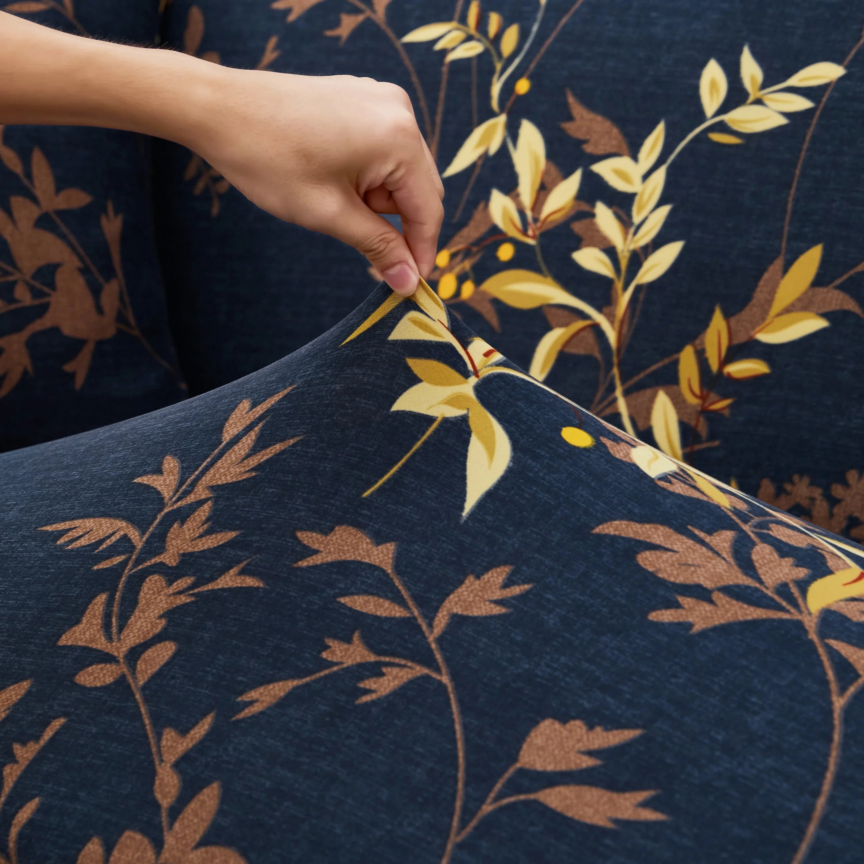 Sofa Cover - Leavebow - Adaptable & Expandable - The sofa cover crafter