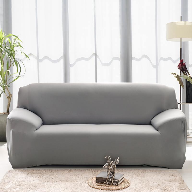 Sofa Cover - Mouse grey - Adaptable & Expandable - The sofa cover crafter