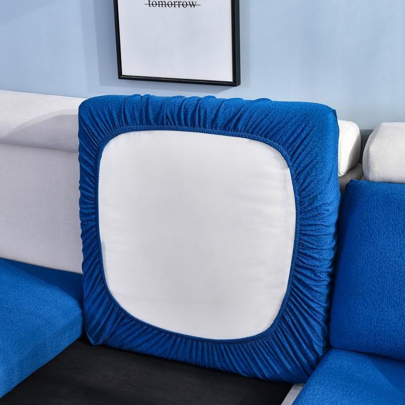 Sofa Cushion Cover Waterproof - Dark Blue - The sofa cover crafter