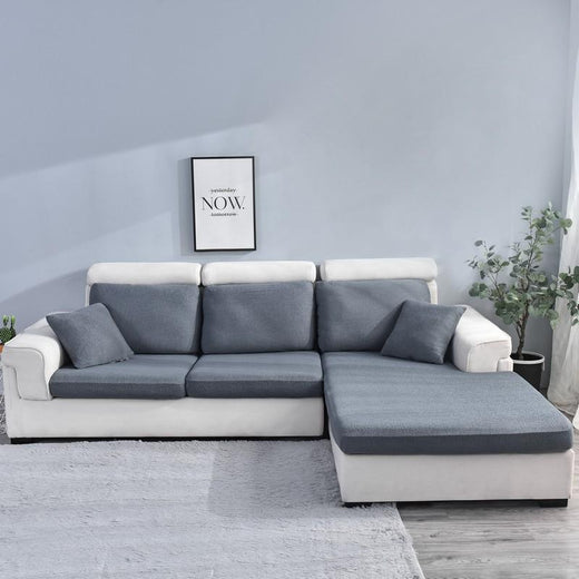 Sofa Cushion Cover Waterproof - Dark Grey - The sofa cover crafter