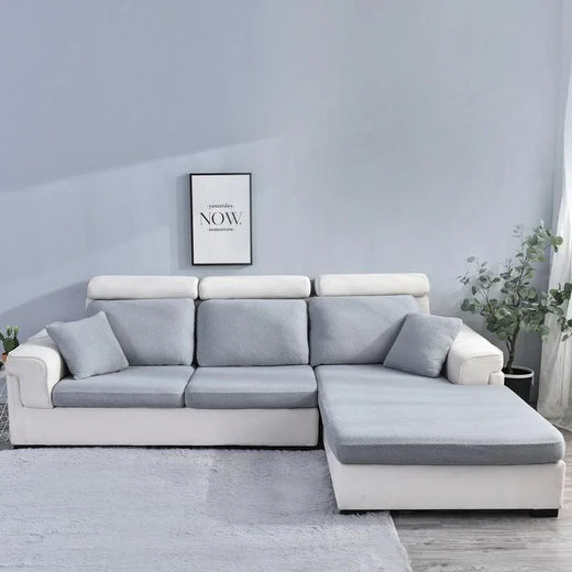 Sofa Cushion Cover Waterproof - Light Grey - The sofa cover crafter