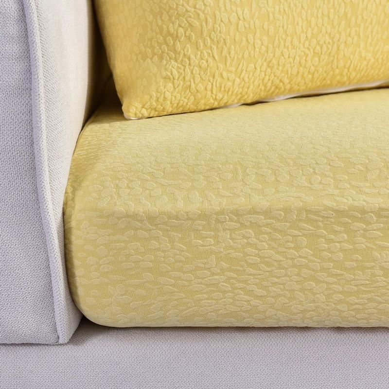 Sofa Cushion Cover Waterproof - Yellow - The sofa cover crafter